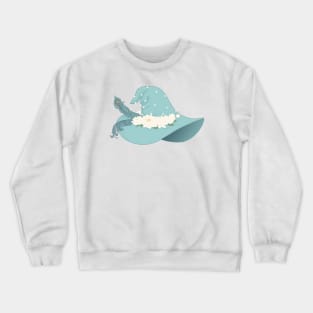 Adventure Princess Witch Hat Crewneck Sweatshirt